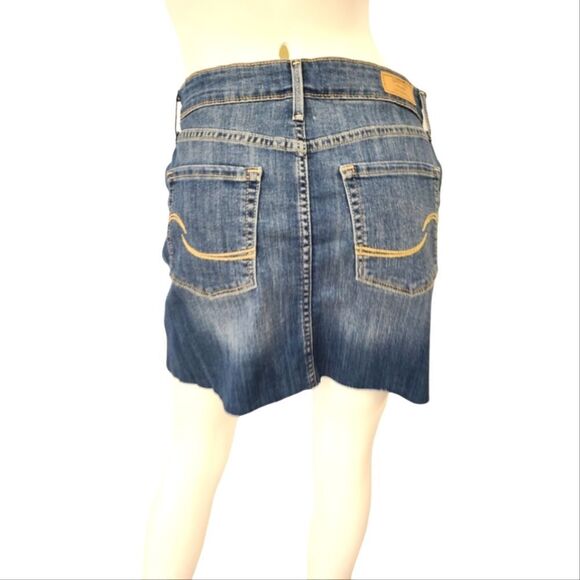Levis NEW TAGS Raw Hem High Rise Skirt 6 - Picture 7 of 11